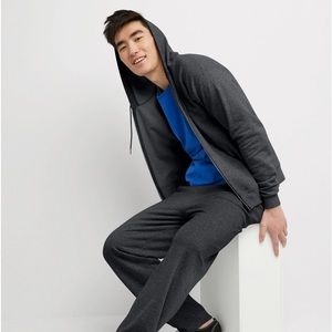 Hanes EcoSmart Men's Full-Zip Hoodie